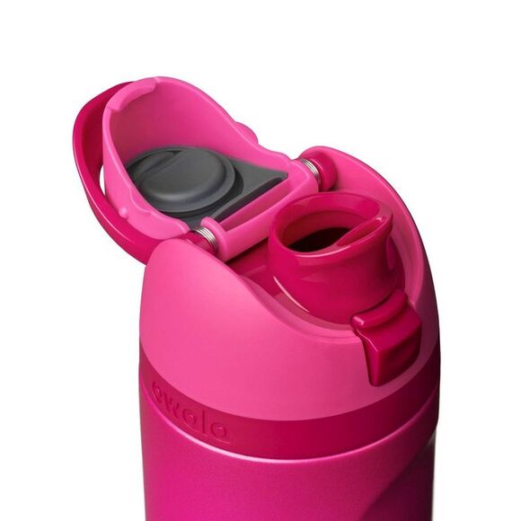 Open Box - Owala -  24oz Stainless Steel FreeSip Wate Read My Lips - Picture 3 of 4